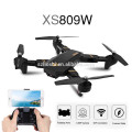 TIANQU XS809HWG Foldable Pocket Drone HD Camera With Wide Angle Wifi FPV Camera Drone VISUO XS809WH Airselfie Drone VS 8807drone
 